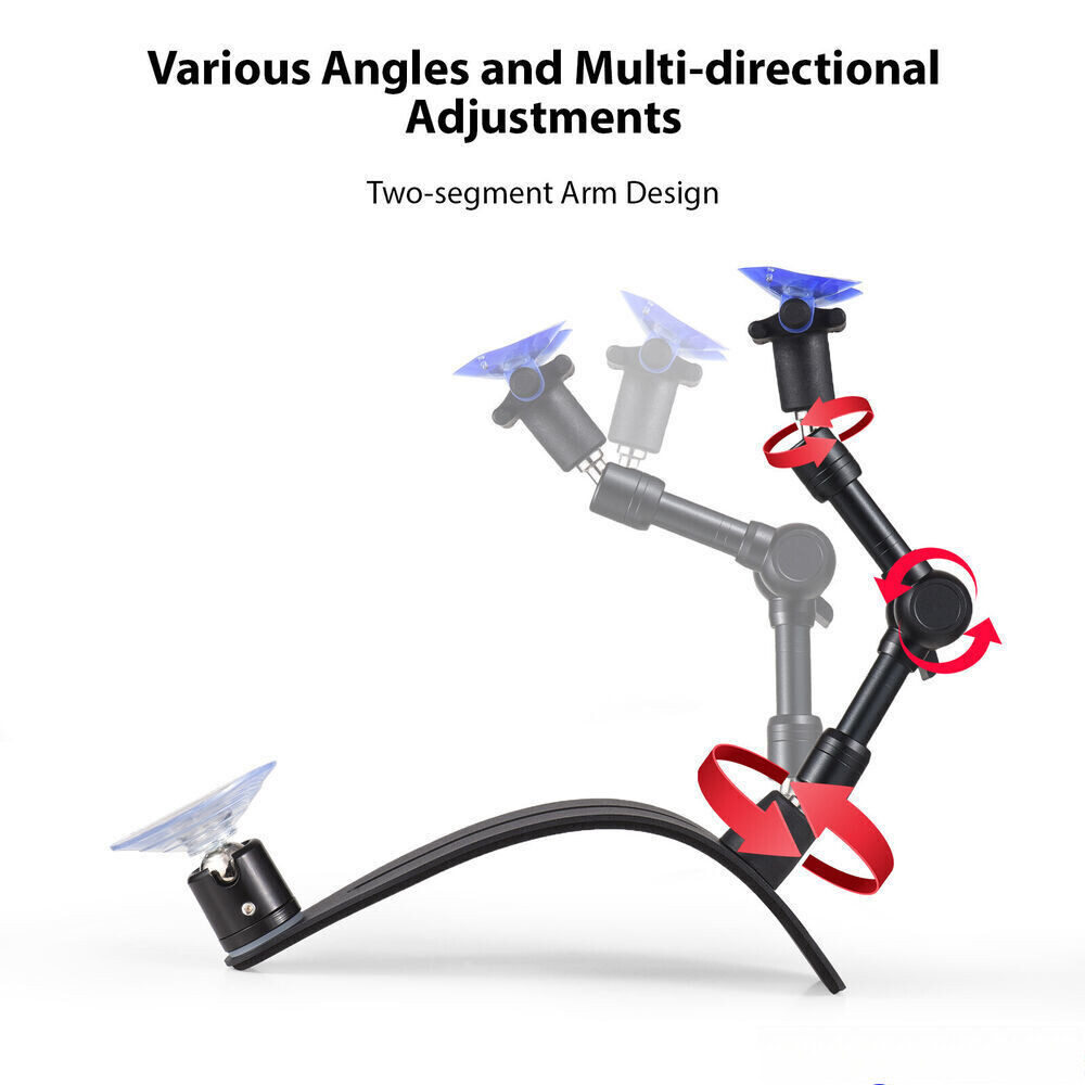 Guitar Support Rest - Professional Suction Cup Leg Bracket Mount