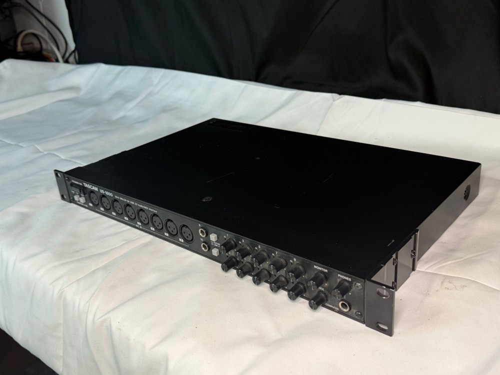 Tascam US-1800 USB Audio Interface 16x4 Rackmount Recording Studio Unit