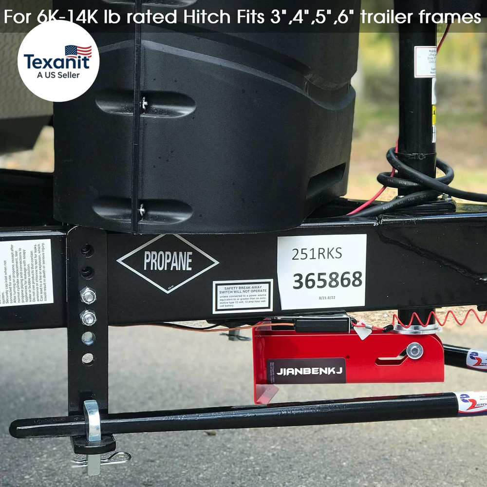 2PCS Trailer Sway Control Bracket Replacement for Equalizer Hitch-Weight Distrib