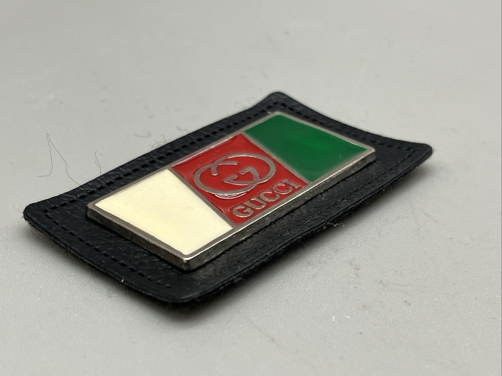 GUCCI Metal Badge Patch 1.25”x.75”