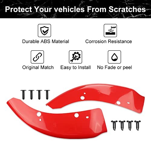 Front Bumper Lip Splitter Protector Compatible with Dodge Charger SRT