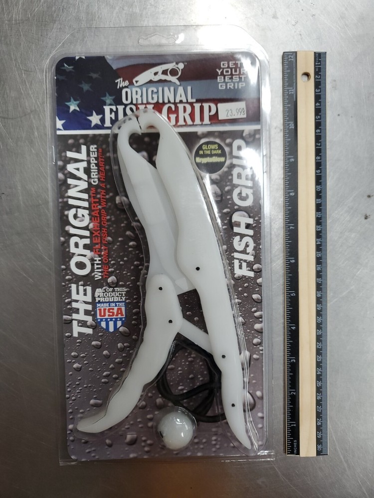 The Original Fish Grip - Glow White