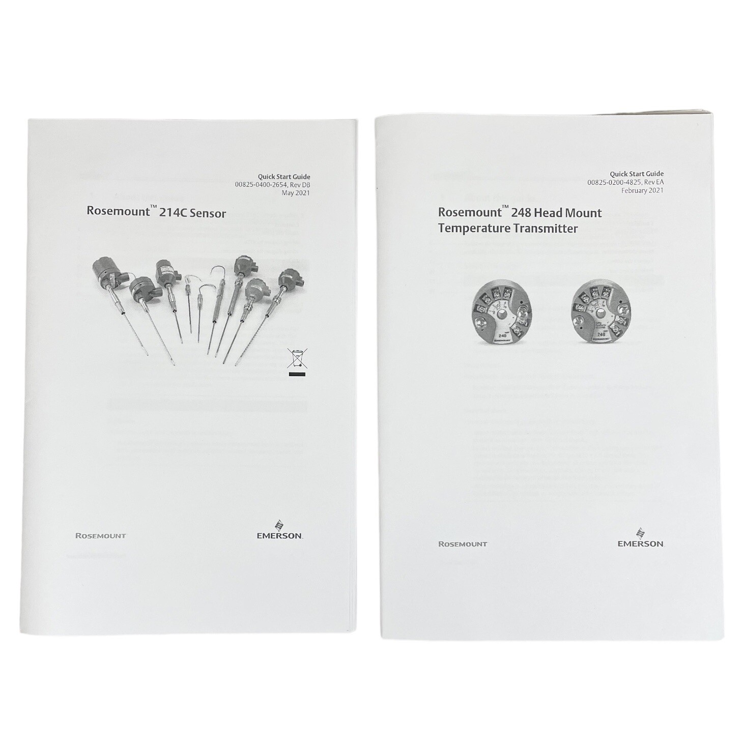 Rosemount 214C RTD Temperature Sensor 214CRTSMB1S4E0117SLXAXW