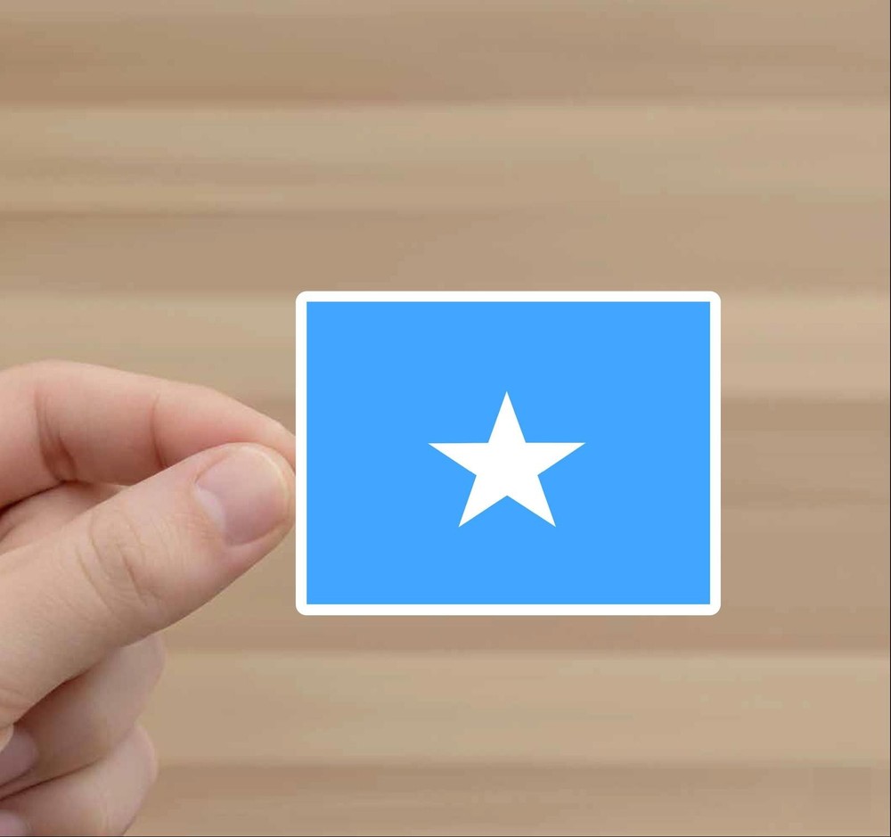 Somalia Flag Stickers | 2-piece Decal Set (Various Sizes)