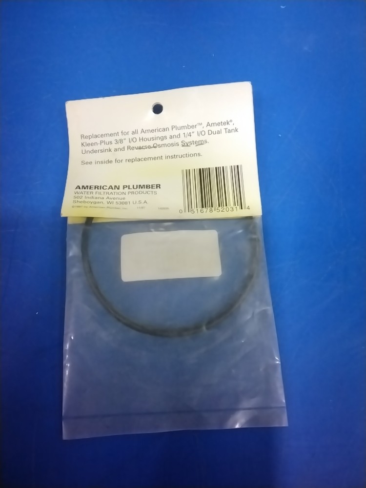 AMERICAN PLUMBER W38-OR Filter O-Ring