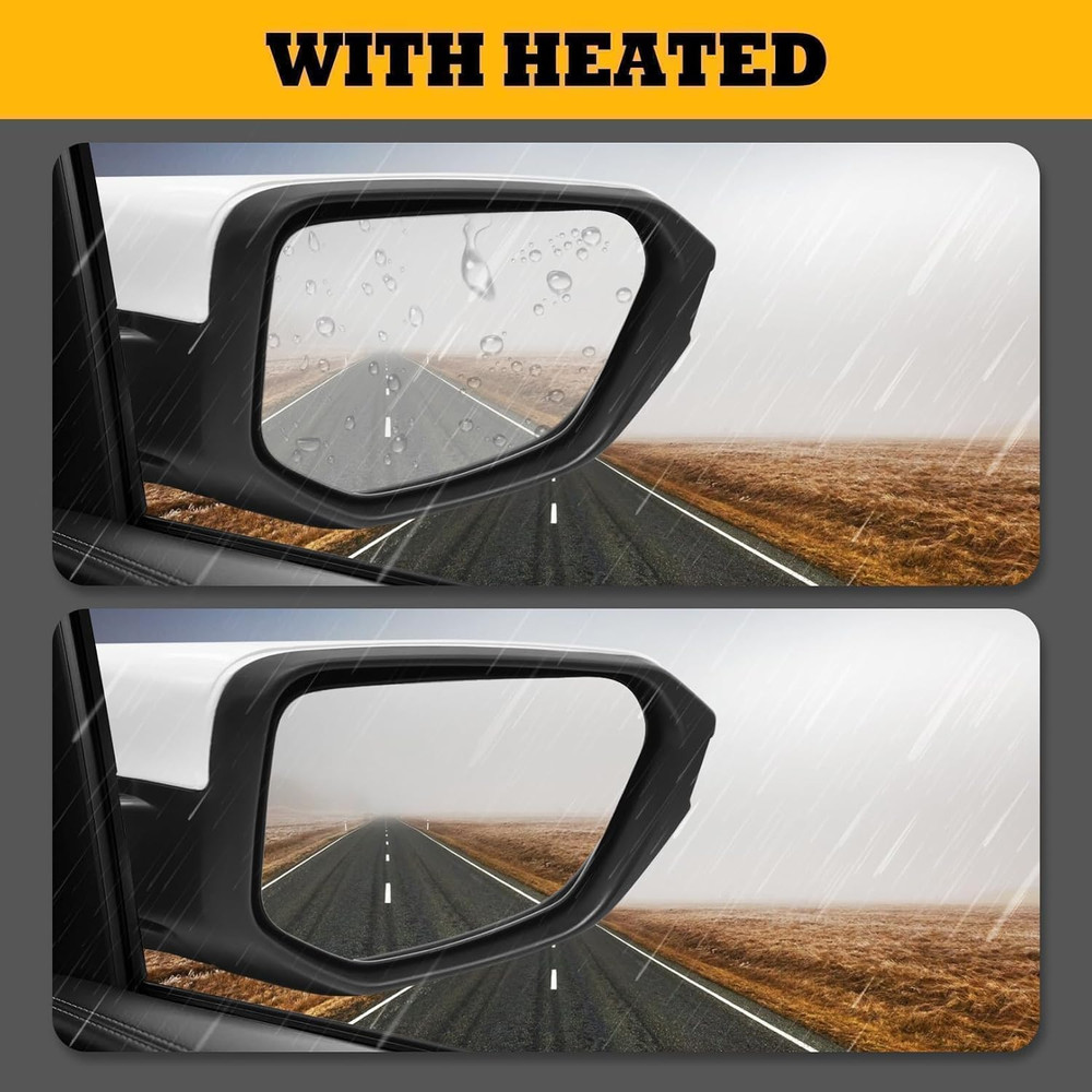 Right Side Mirror Assembly Compatible with Civic 2016-2021 Camera & Heated & Pow