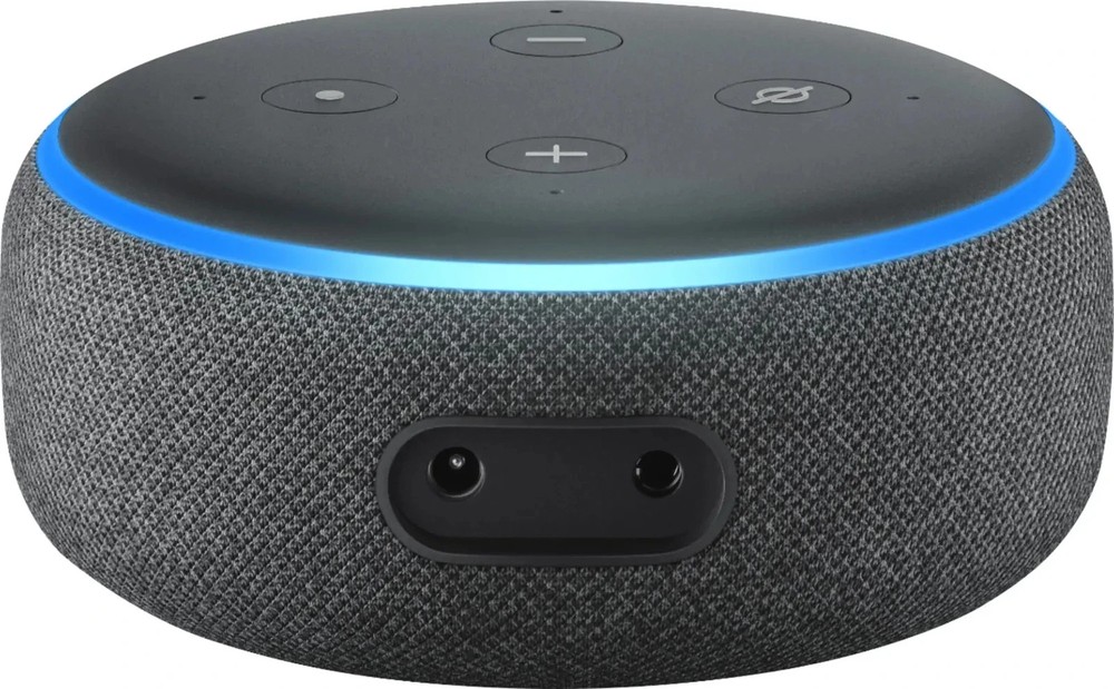 Echo Dot (3rd Gen) - Smart speaker with Alexa – Charcoal - Amazon Echo New