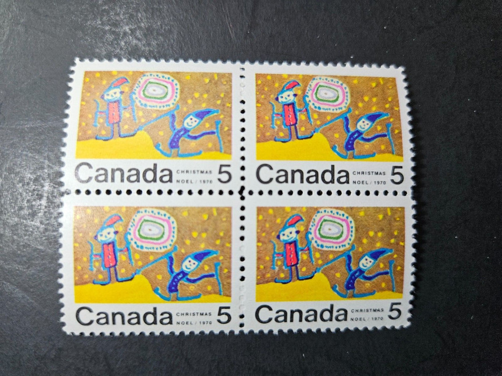 CANADA stamp ERROR - SCOTT#522i with iii(BLACK DOT BETWEEN M&A) MNH