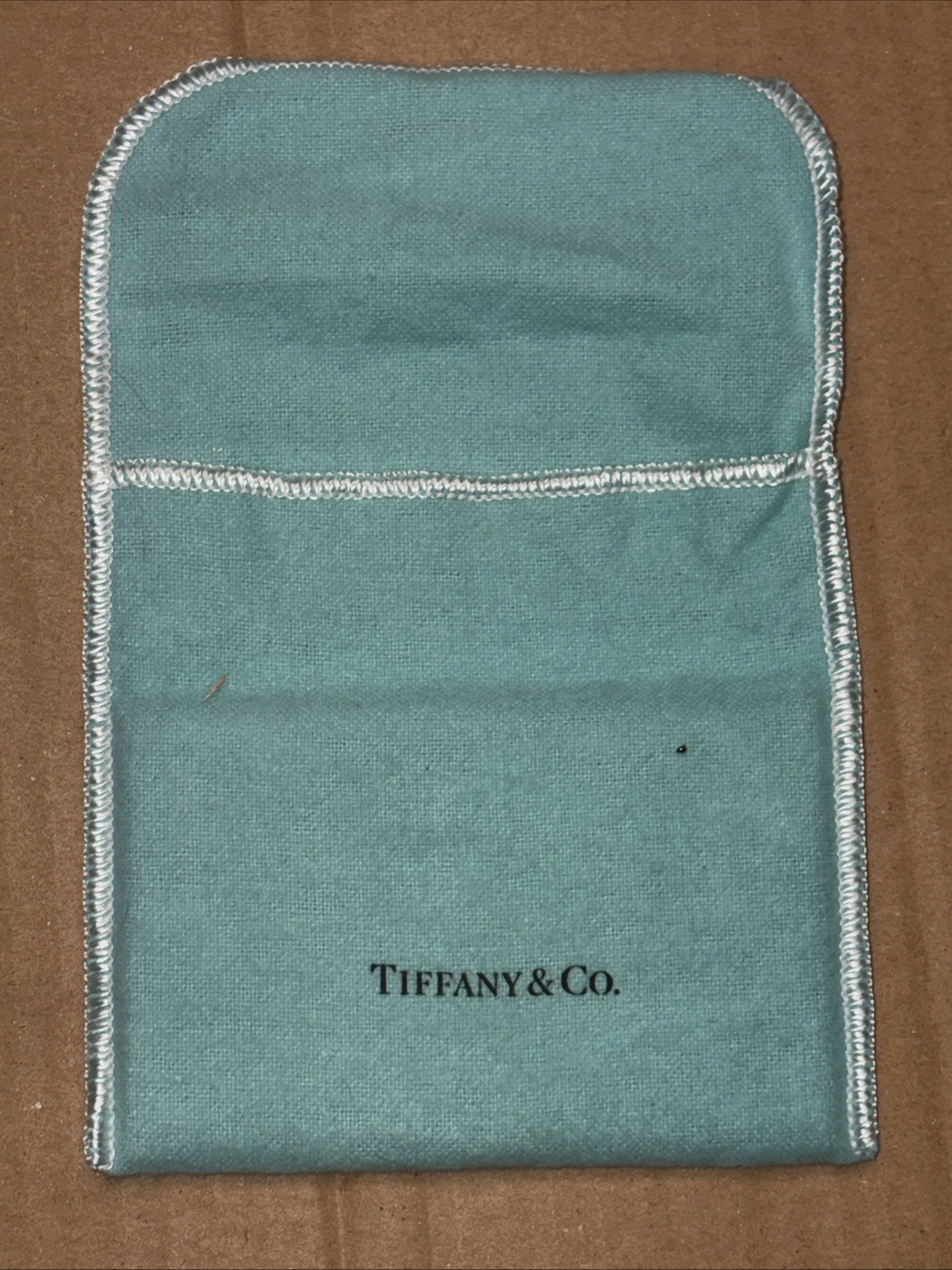 Tiffany & Co. 1837 Makers Sterling Silver Business Card Case .925 w/ Pouch