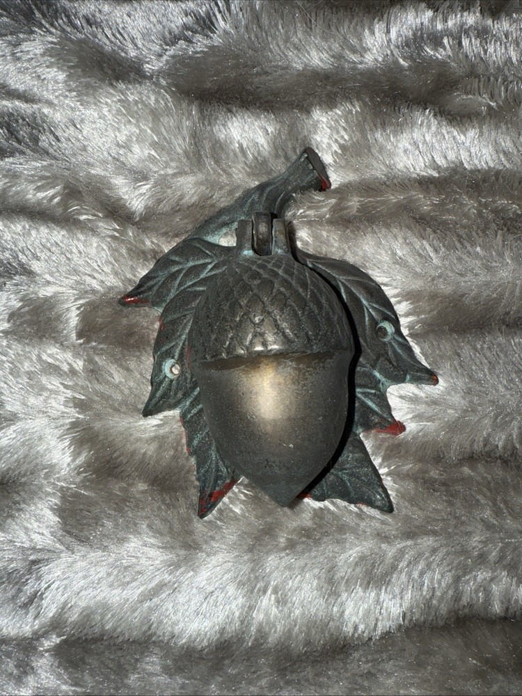Door Knocker Acorn Leaf Solid Brass SPI San Pacific Int’l