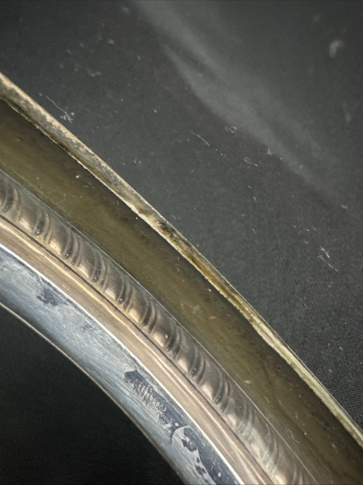 Weidlich Sterling 8319 Crystal 3 Footed Bowl 5.5” c1930s