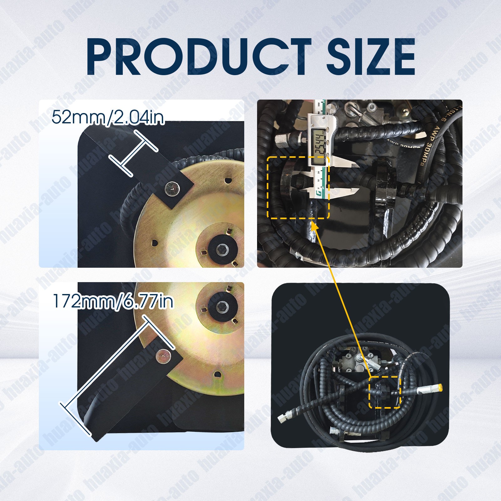 1ton-1.5ton Mini Excavator Accessories Hydraulic Grass Cutter Mower