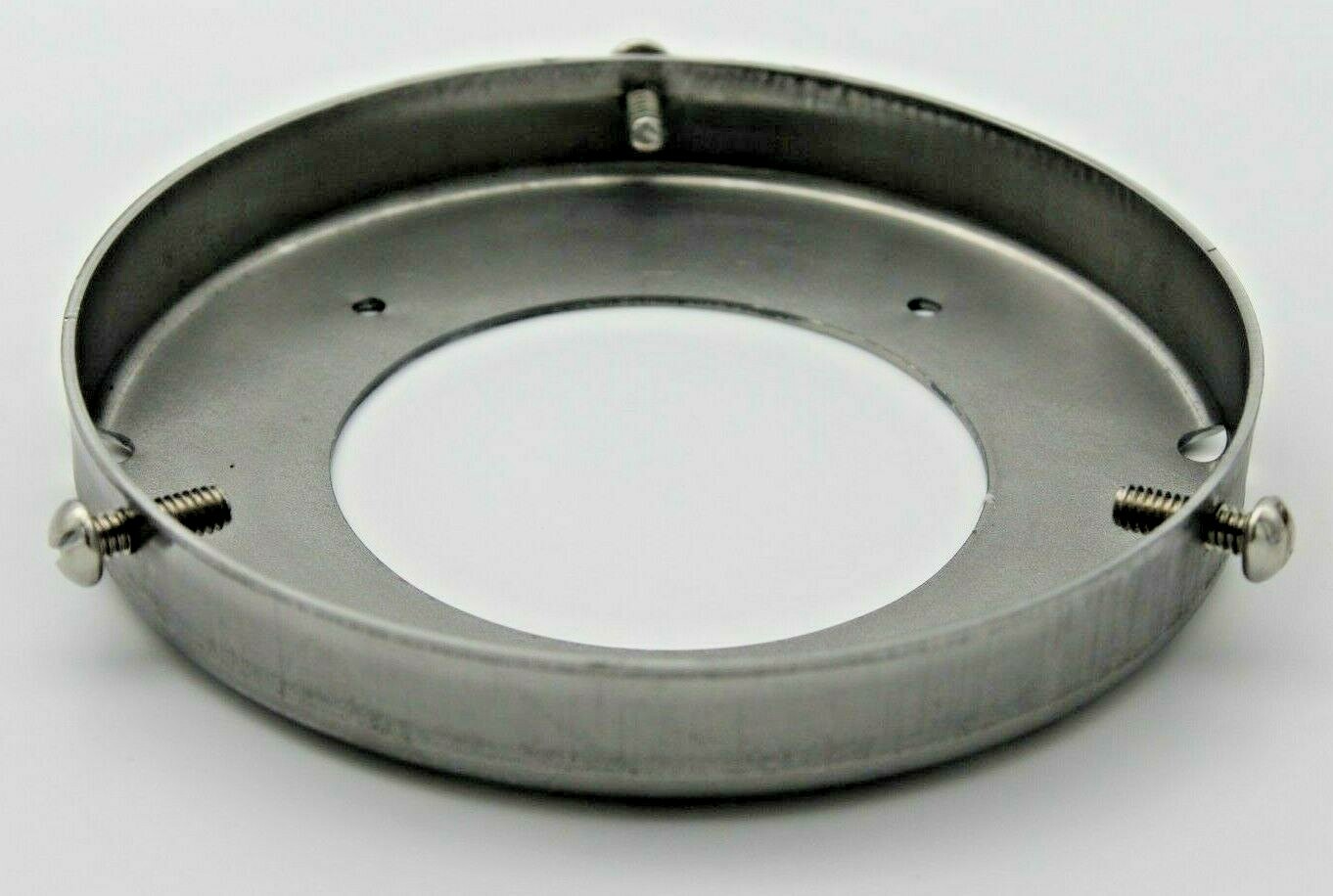 Steel Gas Pump Globe Ring Holder 6" Base, Made in the USA