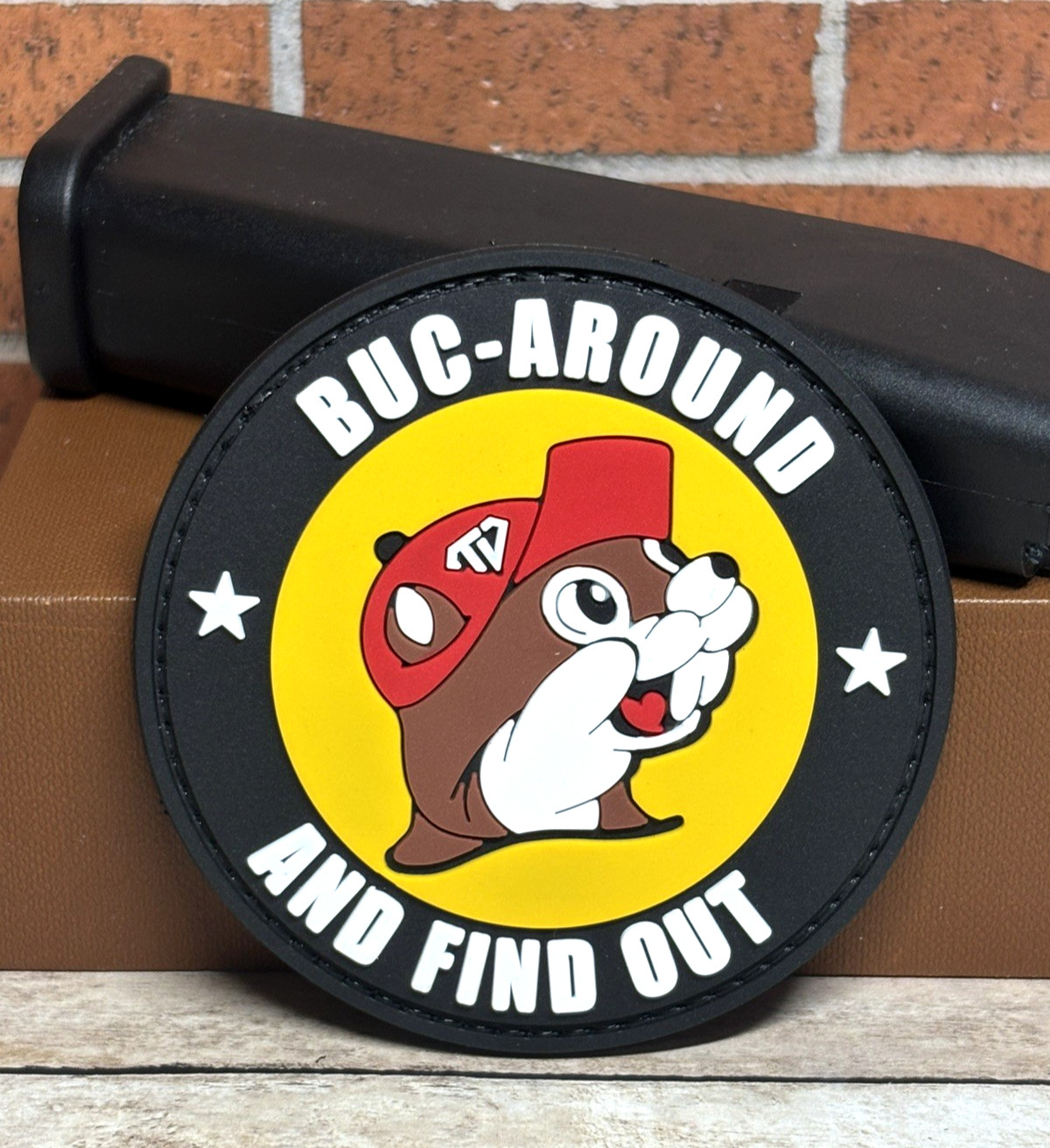 Tactical Morale PVC Beaver Patch,  Buc Patch