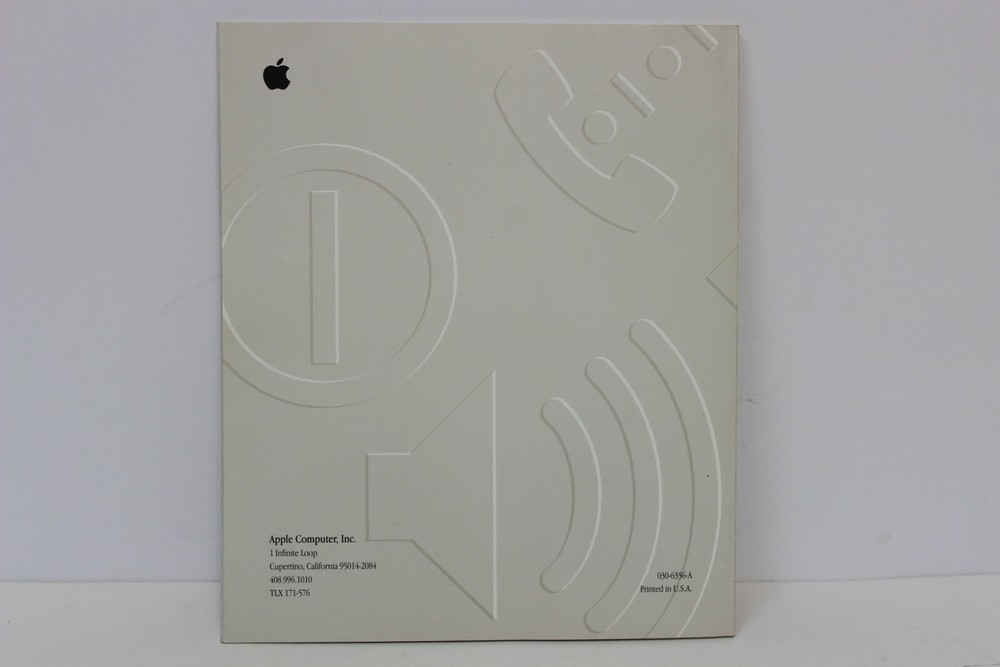 APPLE MACINTOSH PERFORMA USER'S GUIDE PERFORMA 600 SERIES 030-6356-A