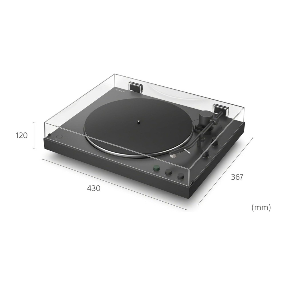 Sony PS-LX3BT Wireless Bluetooth Turntable (2026 Model) with Studio Monitors