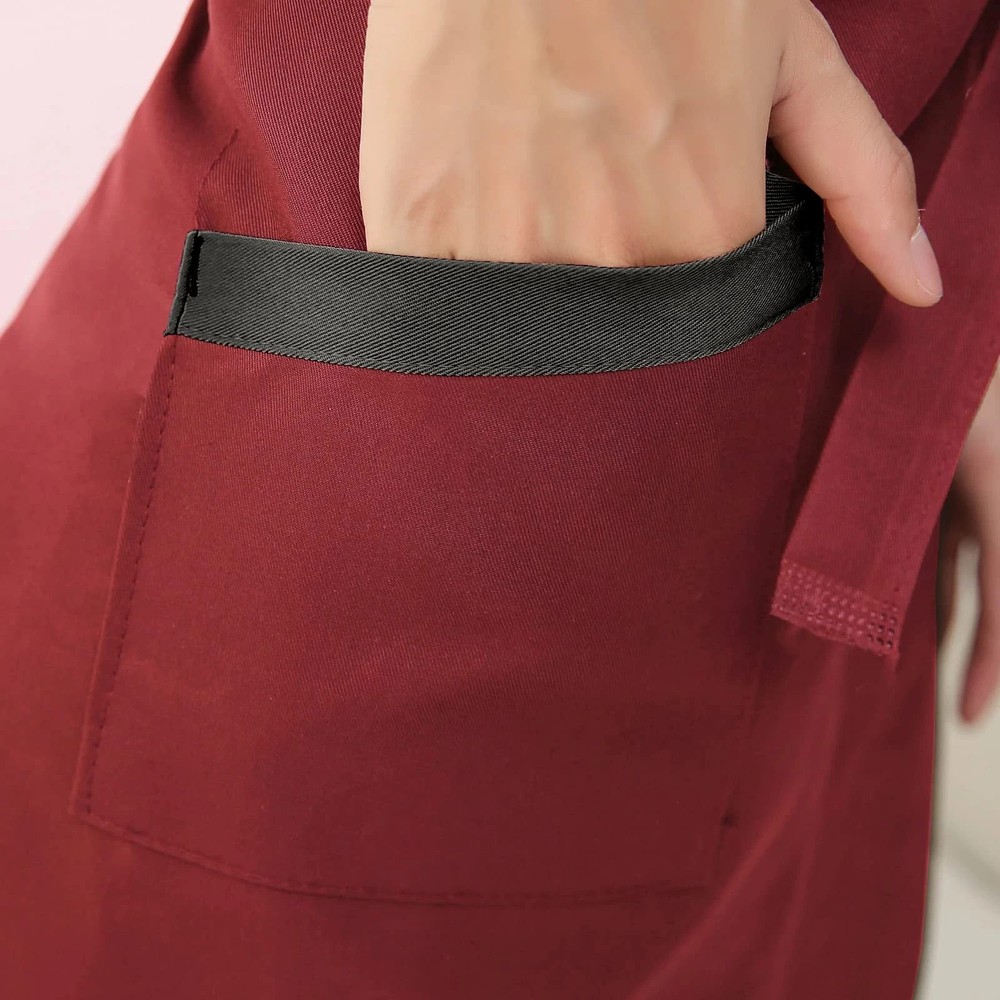 Waist Apron 2 Pockets Unisex Half Short for Waitress Server | Kitchen Use