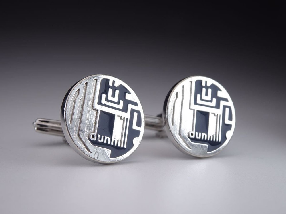 Dunhill Sv925 Geometric Cufflinks