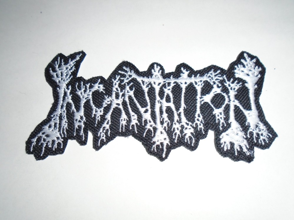 INCANTATION DEATH METAL IRON ON EMBROIDERED PATCH