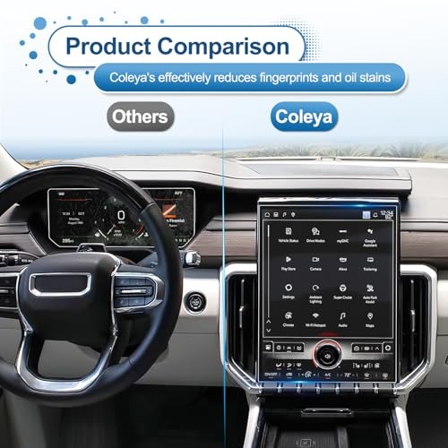 2024 2025 2026 Acadia Screen Protector for GMC for 11Inch Dash+15Inch Navi