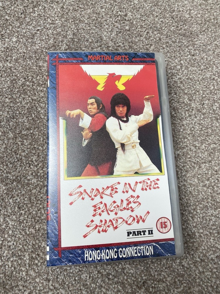 Snake In The Eagle’s Shadow Part 2 Kung Fu Vhs