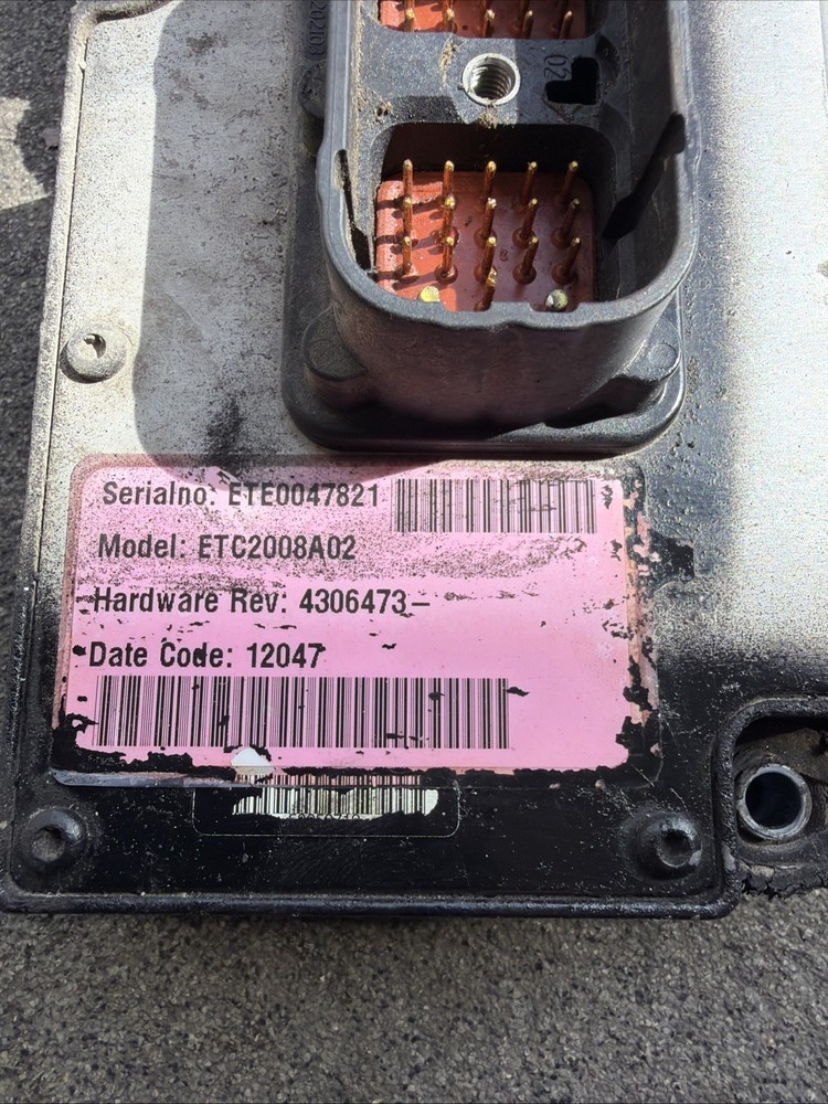 TRANSMISSION CONTROL MODULE TCM ,ECU ETE0047821, ETC2008A02, PROGRAM Possible
