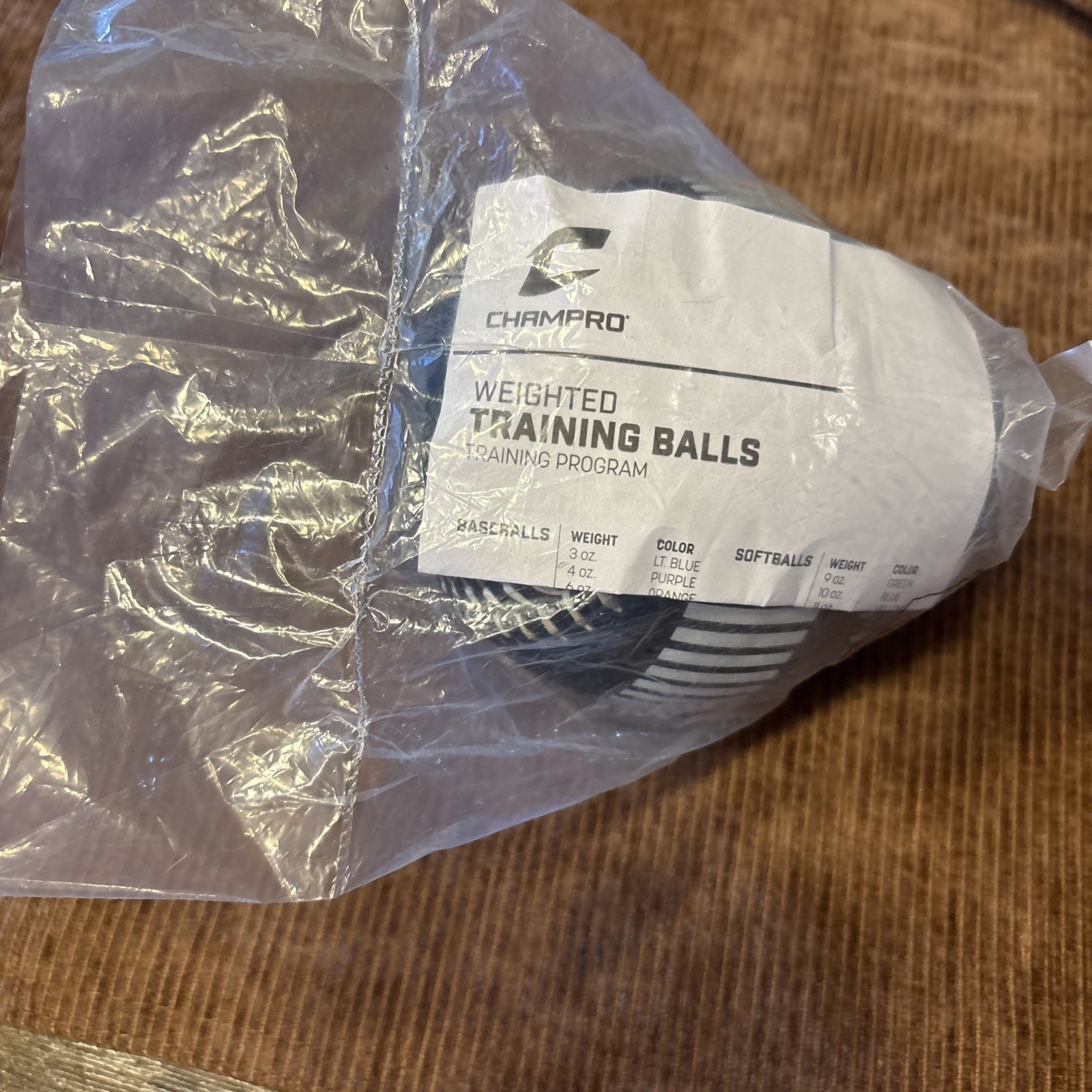 CHAMPRO Performance Improvement Weighted Training Softball 12 Oz New