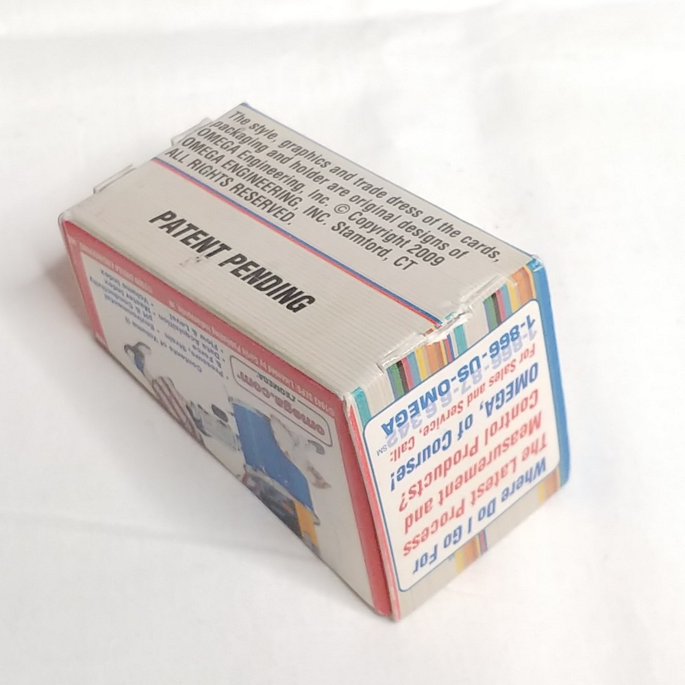 NEW 2 Pack Omega Engineering Playing Cards Handbook and Encyclopedia Reference