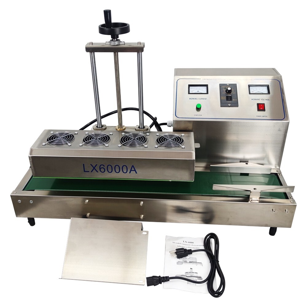 Continuous Induction Aluminum Foil Sealing & Packing Machine Bottle Sealer 220V