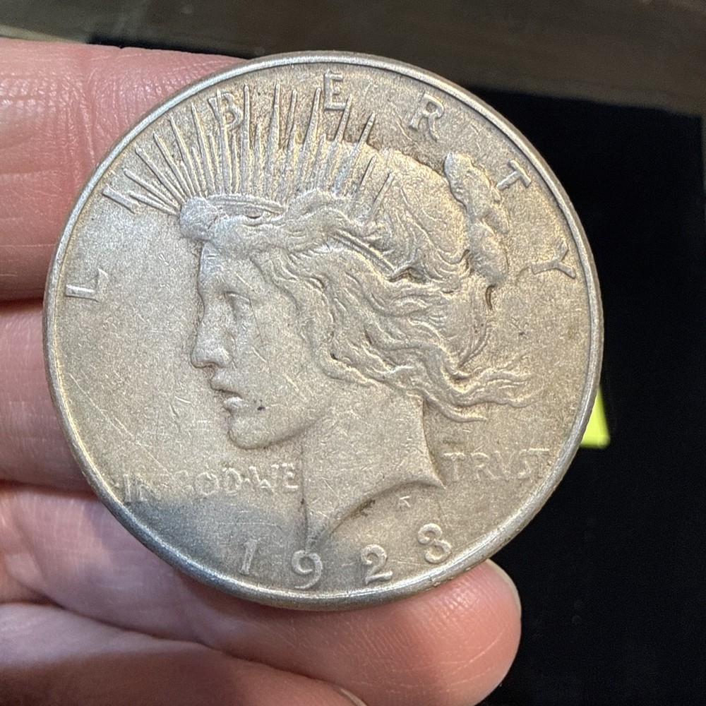 Lot Of 5 Peace Dollars