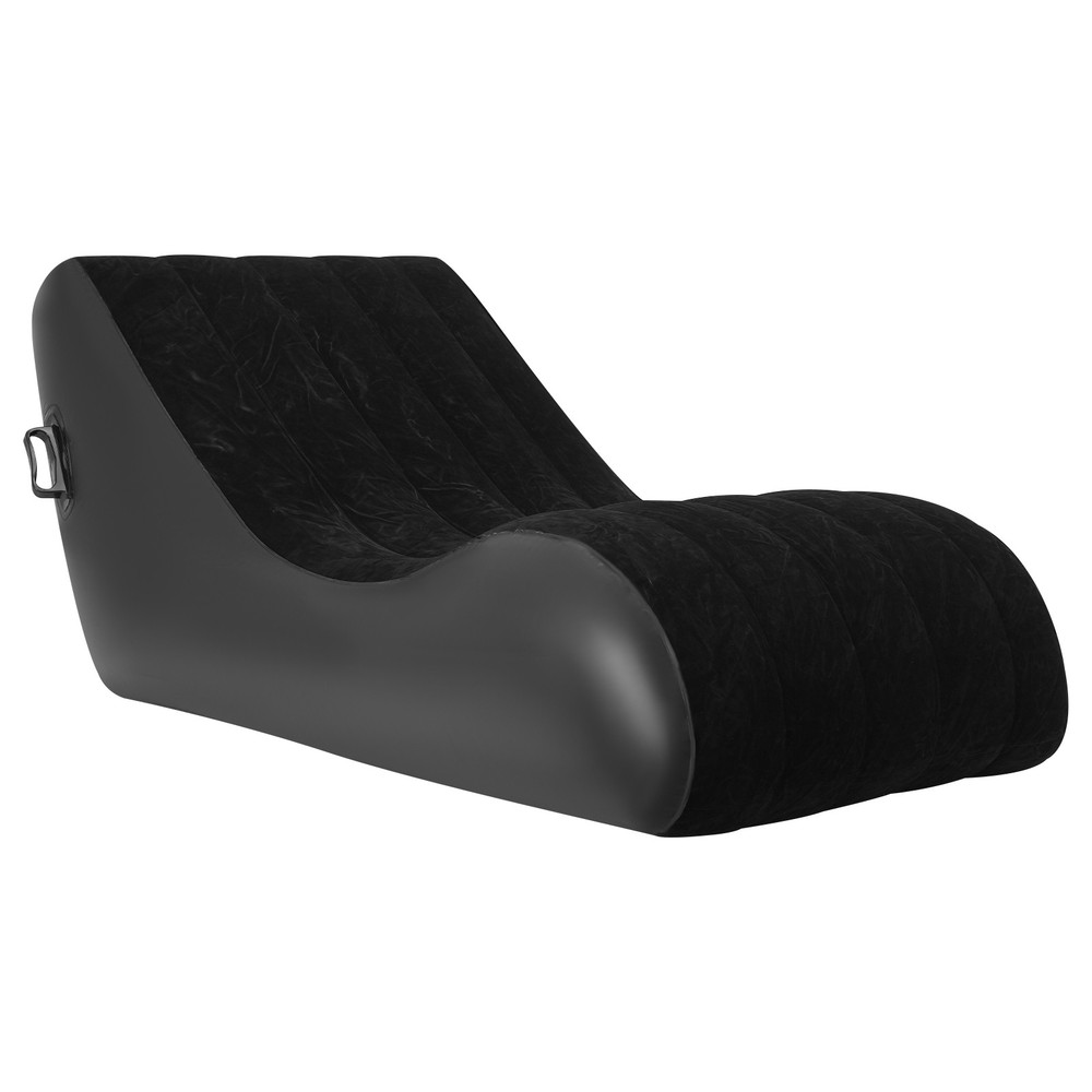 Single Inflatable Sofa Bed w/ Air Pump Pull Out Sofa Chair Max Capacity 441lbs