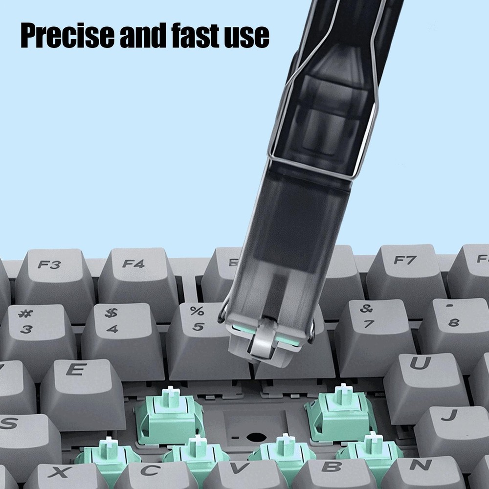 Keyboard Puller 2 in 1 Maintenance Tools with 4-Claw Grip Keycap