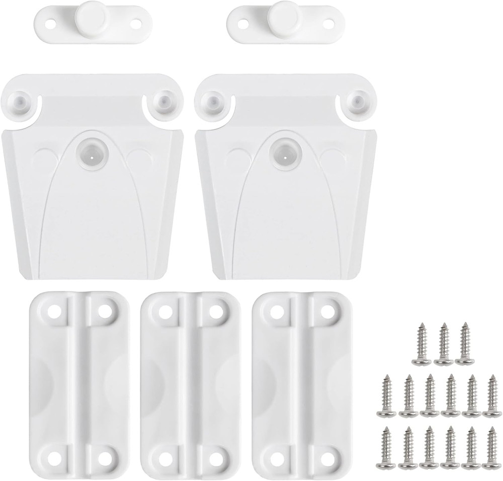 Cooler Hinge and Latch Set, Compatible with Igloo Cooler Ice Chest Latches wi...