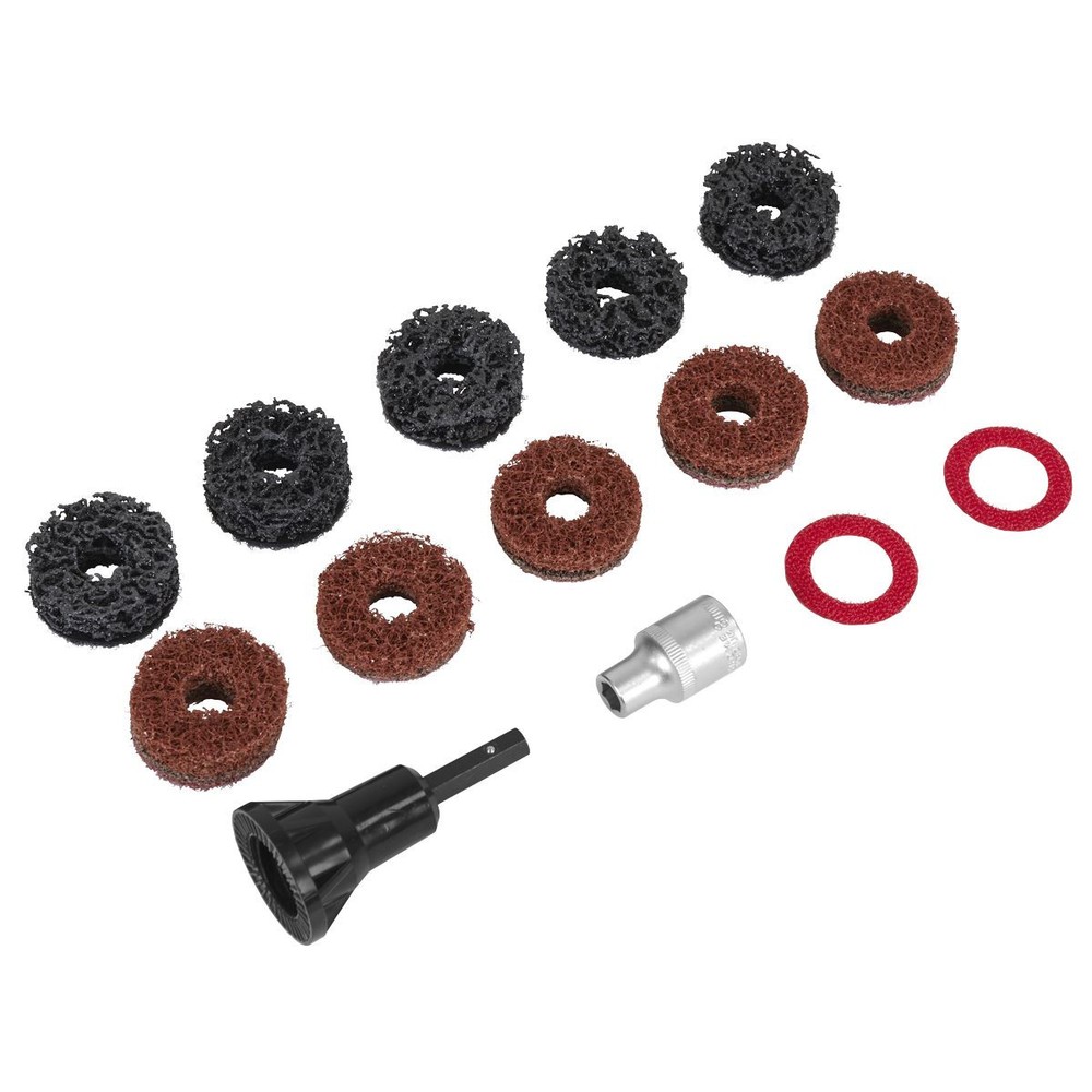 Sealey VS8002 Stud Hub Cleaner 14pc