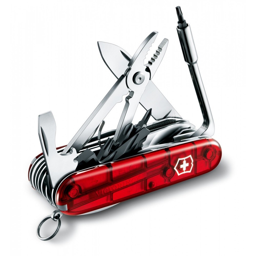 Victorinox - Swiss Army Knife Cyber Tool L Ruby 41 Function - 1.7775.T