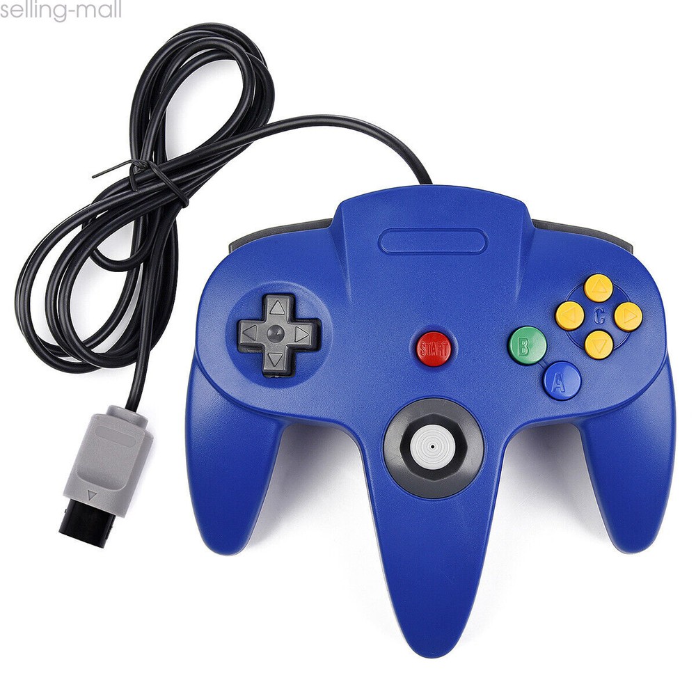 for N64 Console Games Wired Controllers Gamepad Joystick /1.8m Extension Cable