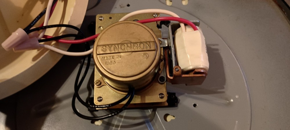 Vintage Simplex Wall Clock Works