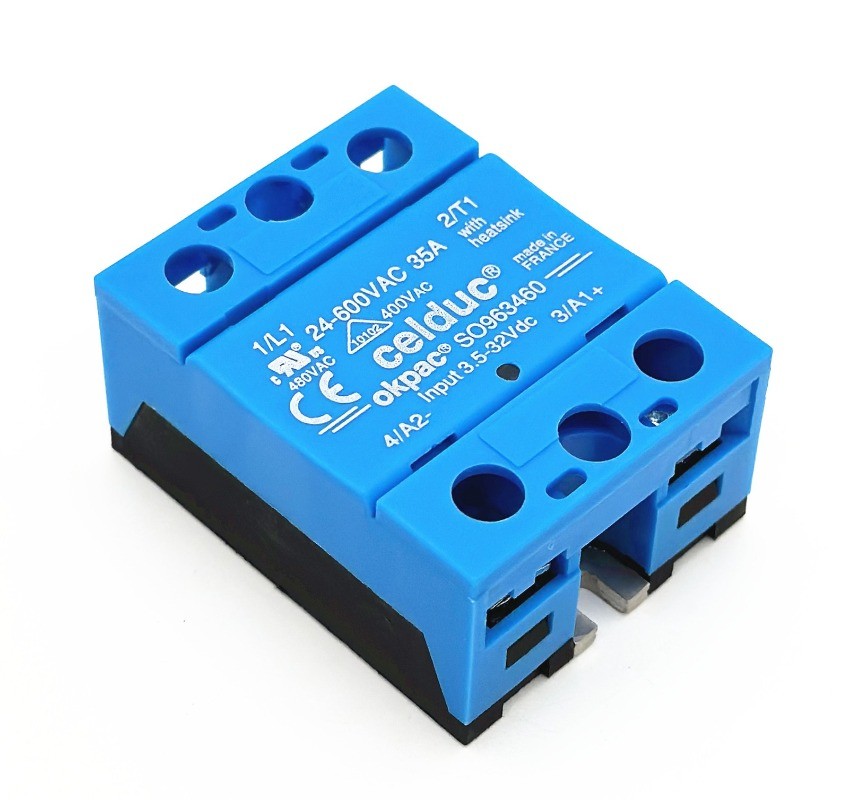 1PCS For CELDUC solid state relay SO963460 input 3-32VDC OUTPUT 12-280VAC#