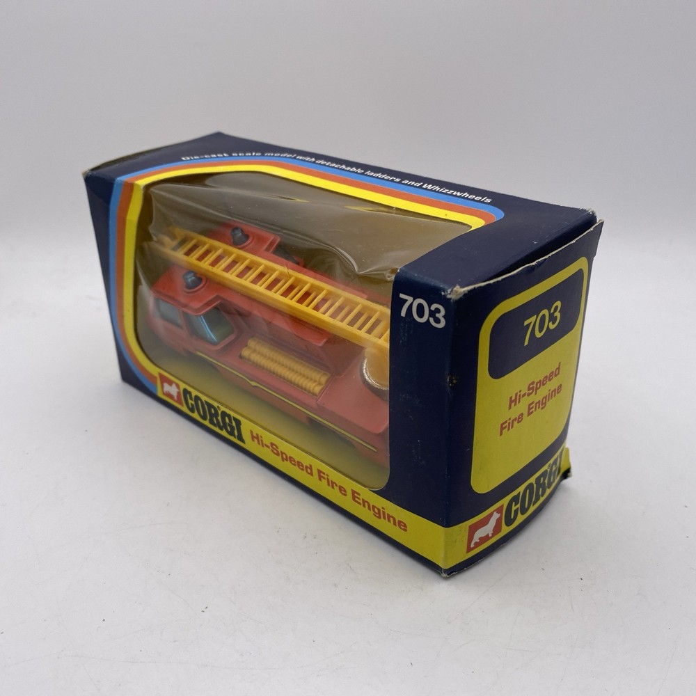 Corgi 703 Hi-Speed Fire Engine - Boxed