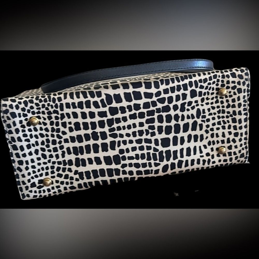 KATE SPADE GIRAFFE PRINT SHOULDER BAG