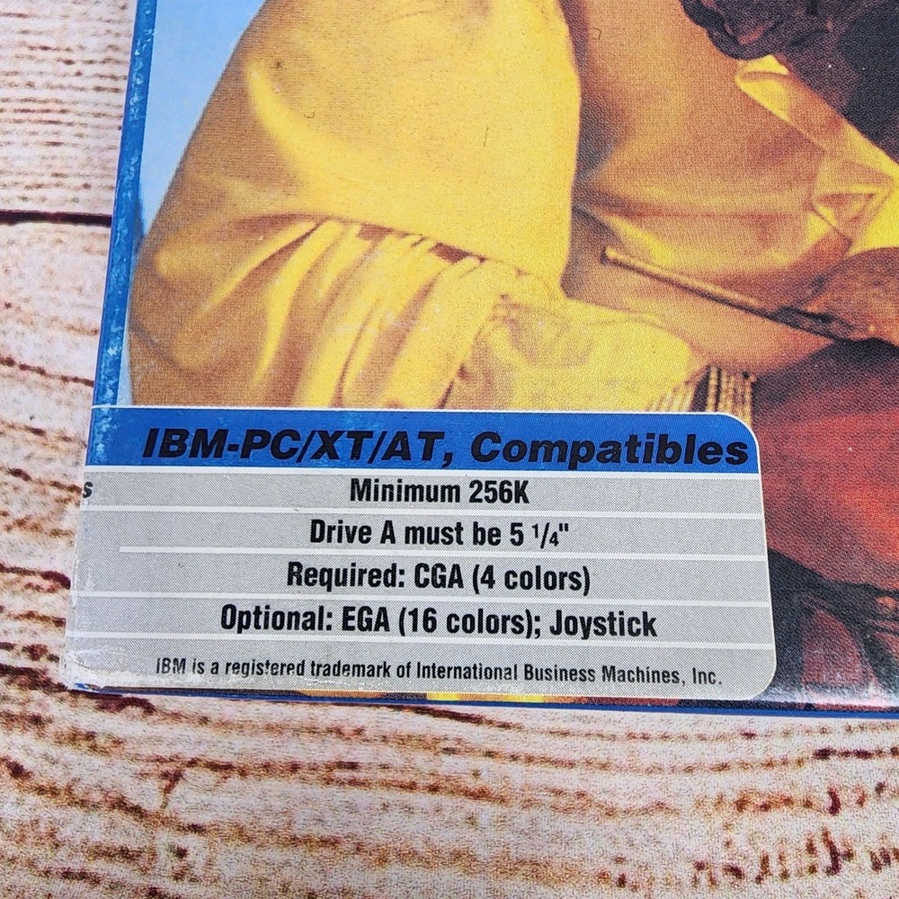 Sid Meier's Pirates! MicroProse IBM PC 5.25" Disk w/ Map, Manual, Inserts