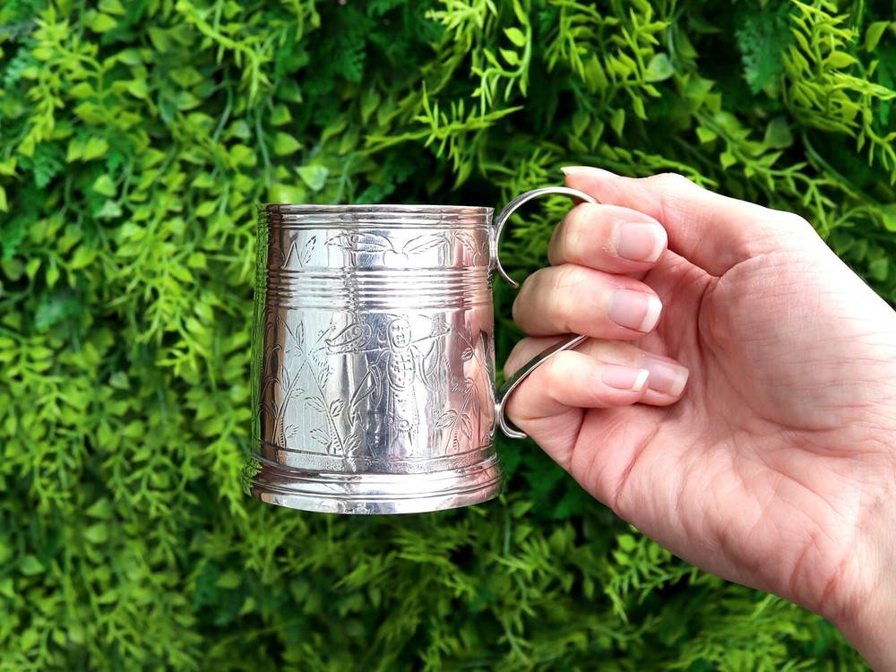 Sterling Silver Mug Antique (1690)