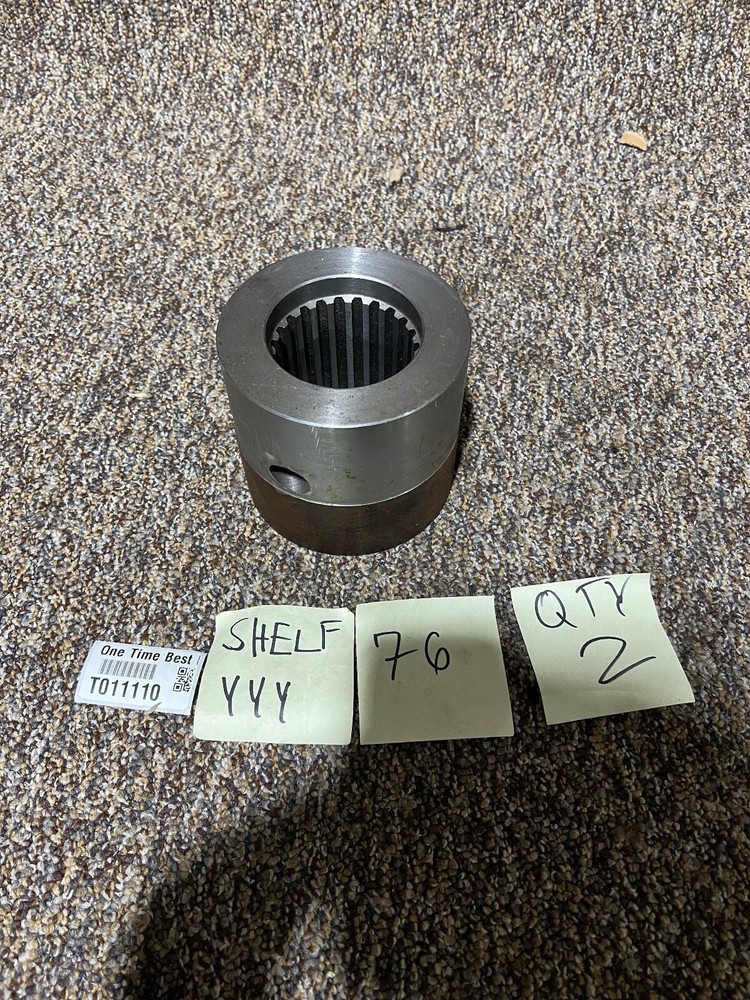 (QTY 2) Coupler 5" Outside Diameter x 3" Inside Diameter x 4.5" Width