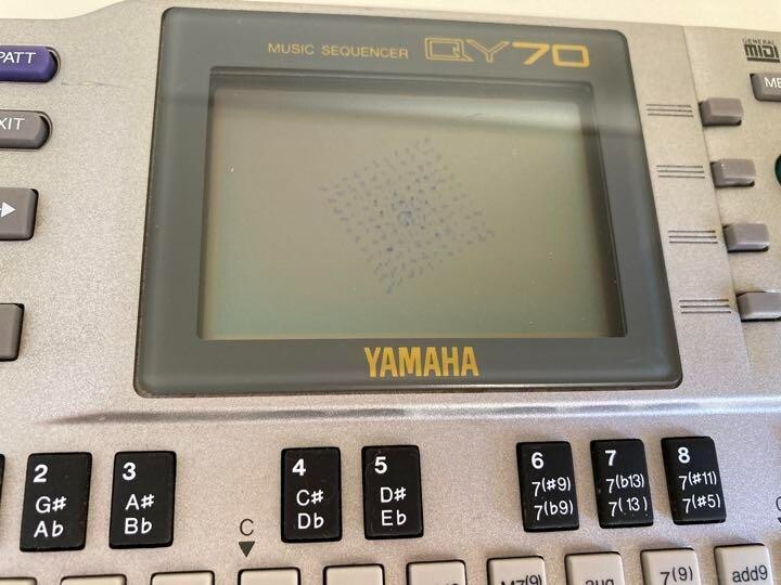 YAMAHA QY70 Sequencer Rhythm Machine Used