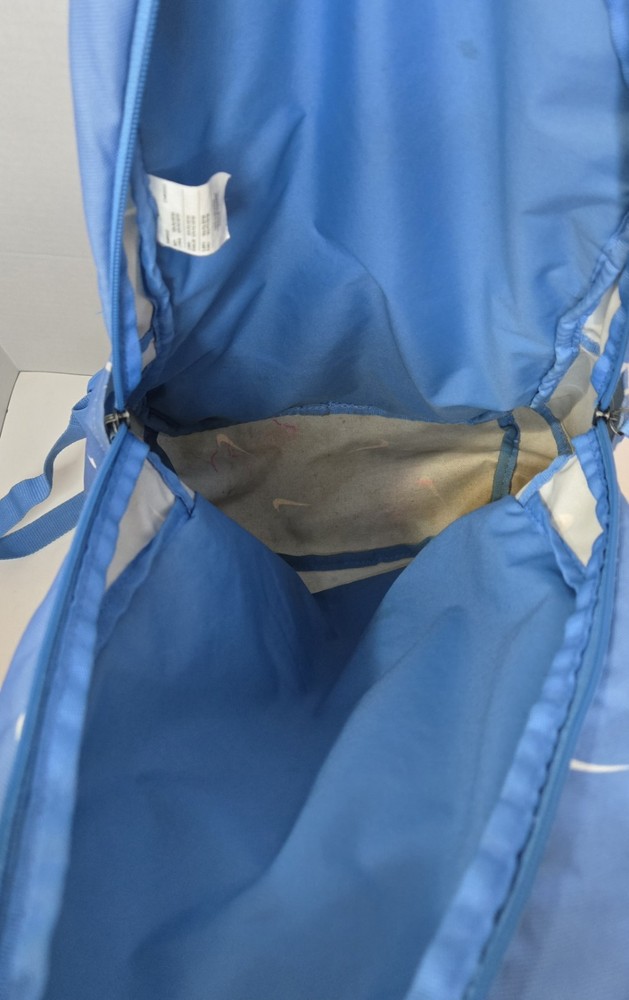 Nike Elemental Swoosh Logo Sky Blue Basic School Sports Backpack