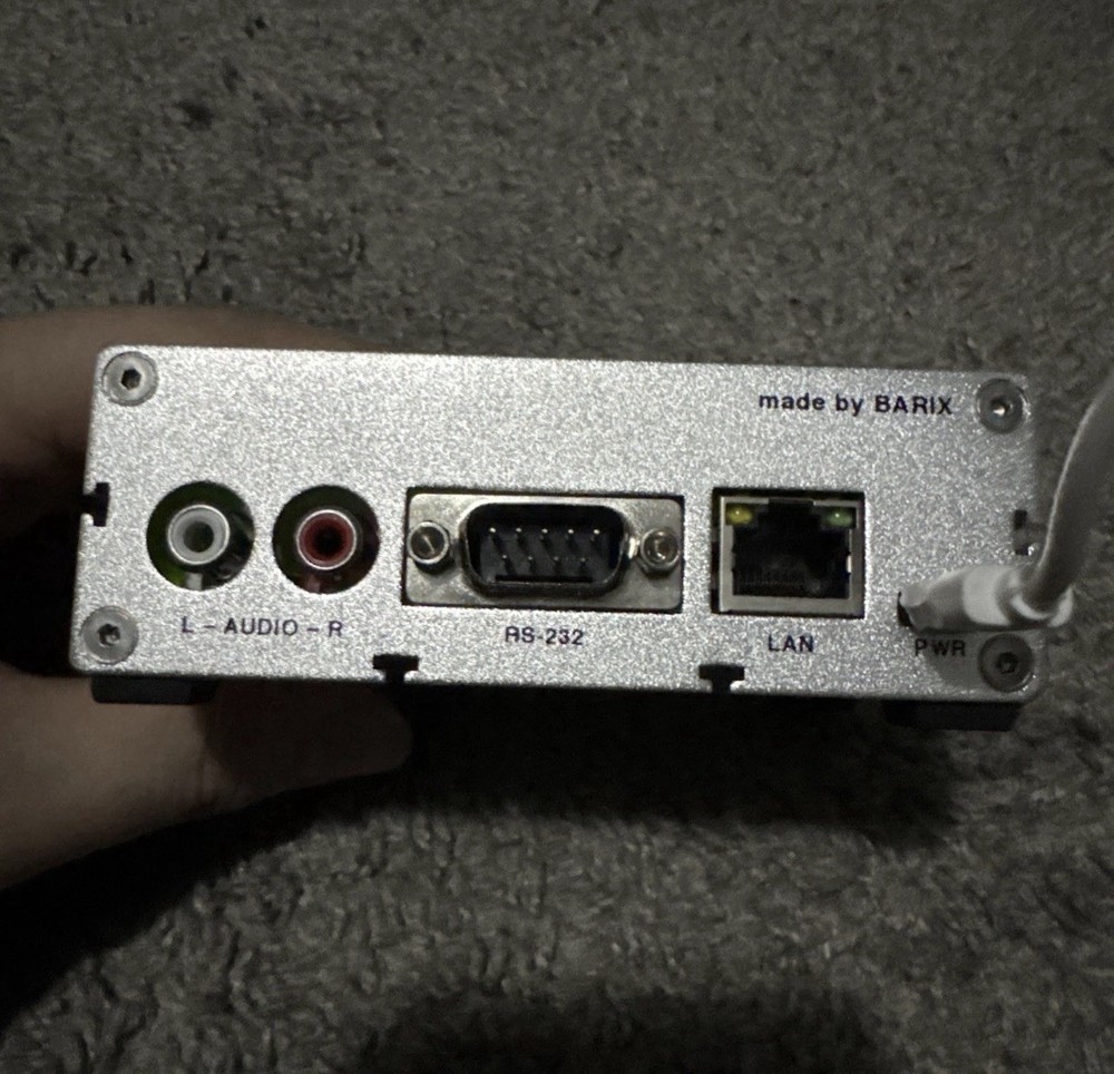 Barix Instreamer Network IP Audio Encoder