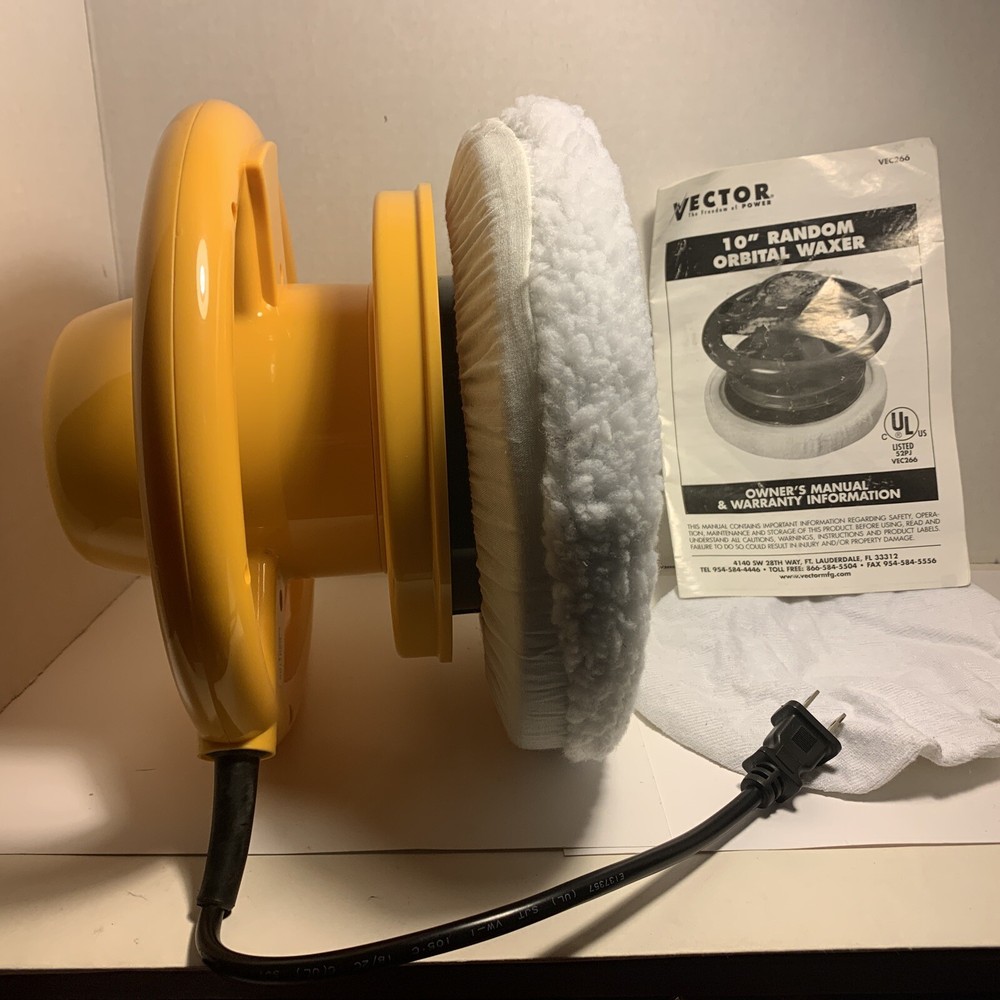 VECTOR 10"RANDOM ORBITAL WAXER/POLISHER MODEL VEC266