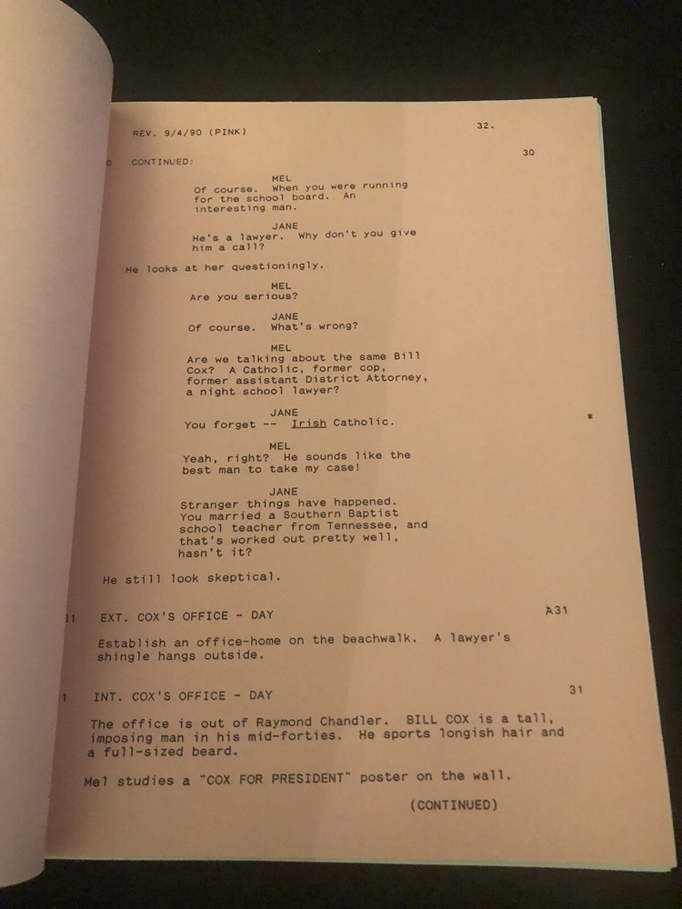 NEVER FORGET TELEPLAY by Ronald Rubin [Final Shooting Script]