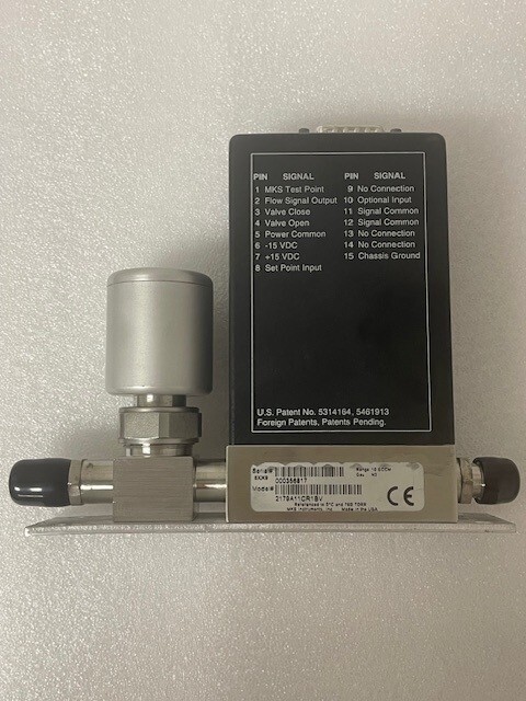 Mass Flow Controller 10 sccm N2 SN 2179A11CR1BV- preowned, working