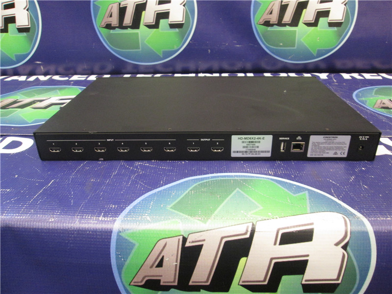 Crestron HD-MD6X2-4K-E HDMI 1RU Rack Mounted Switcher